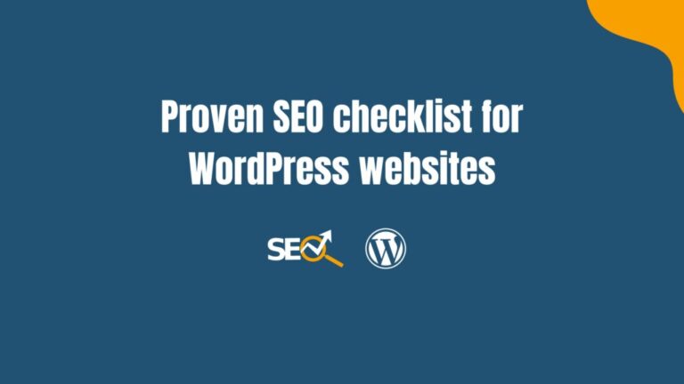 SEO Checklist for WordPress